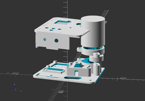 Photo of exploded view