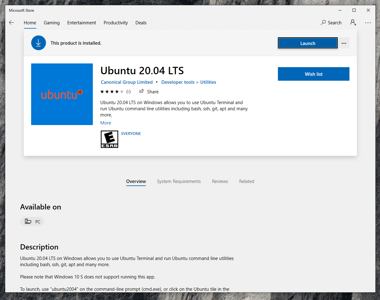 Install Ubuntu 20.04