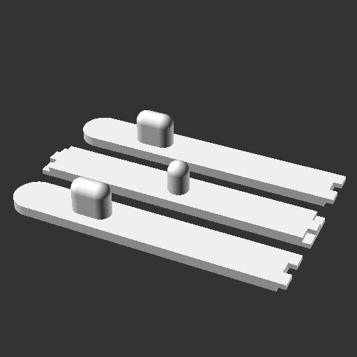 Oxberry Pegbar in Three Pieces