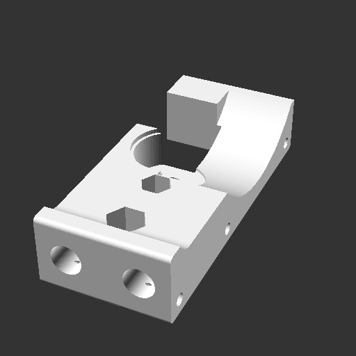 Bolex base plate rendered image