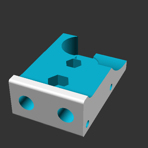 Bolex base plate rendered image